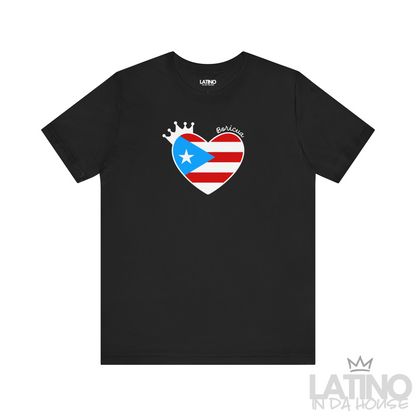 “BORICUA” HEART CROWN T-SHIRT