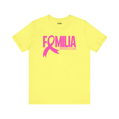 "Familia Contigo en la Lucha" Breast Cancer Awareness T-Shirt