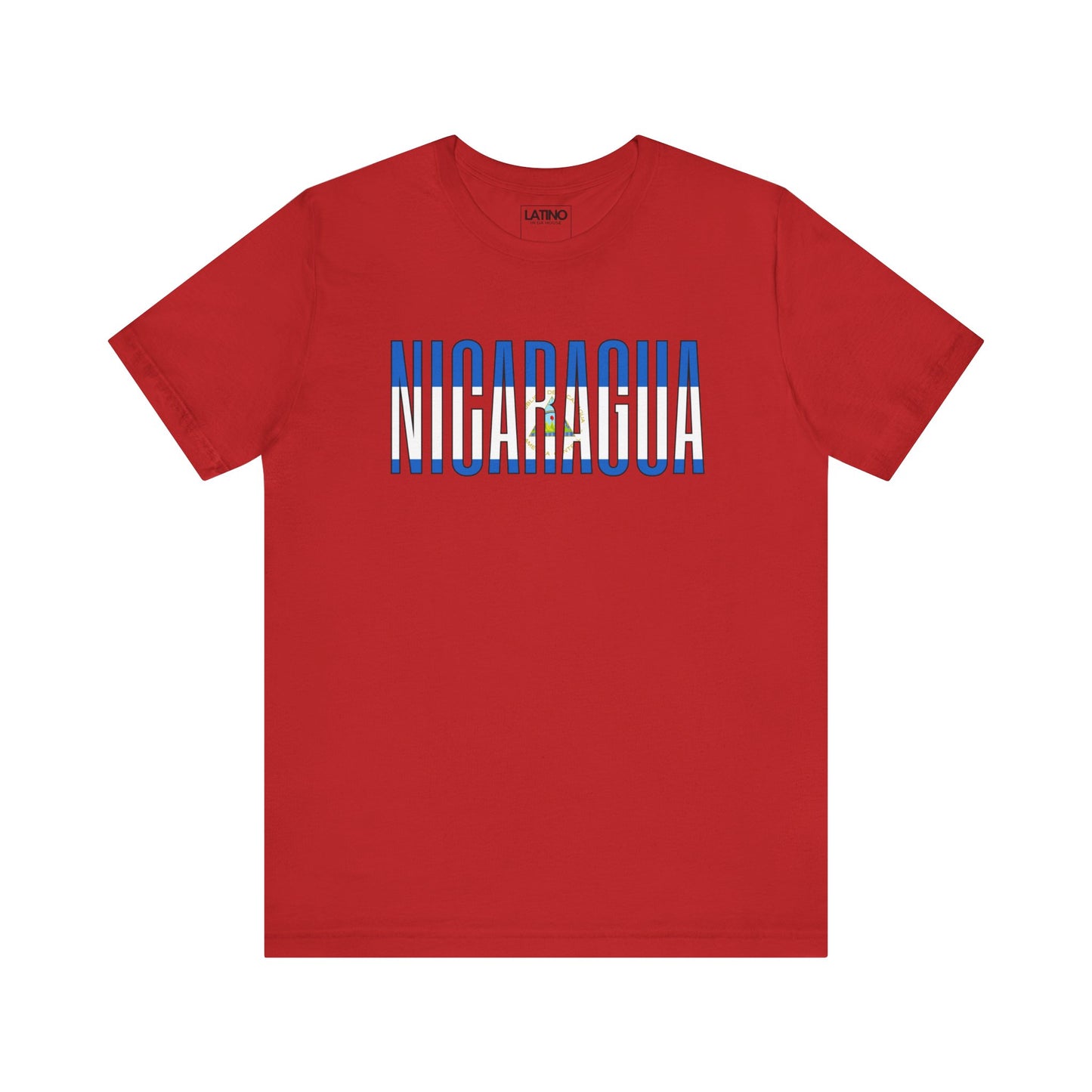 Nicaragua Flag Overlay T-Shirt