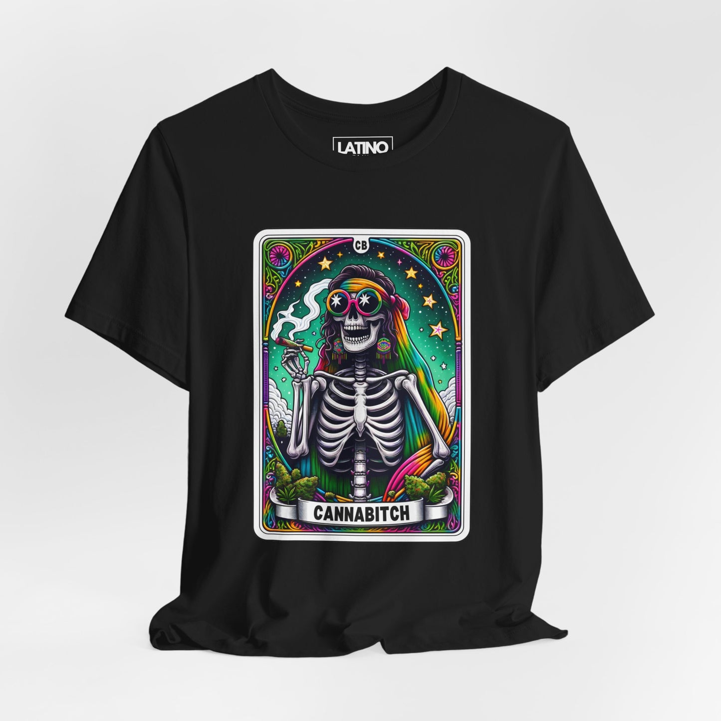 "Cannabitch Tarot Card" T-Shirt