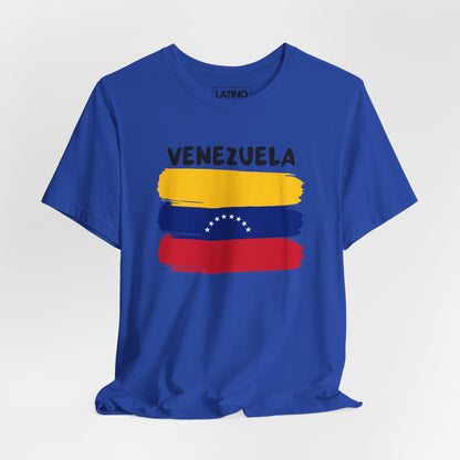 Venezuela Brush Grunge Flag T-Shirt