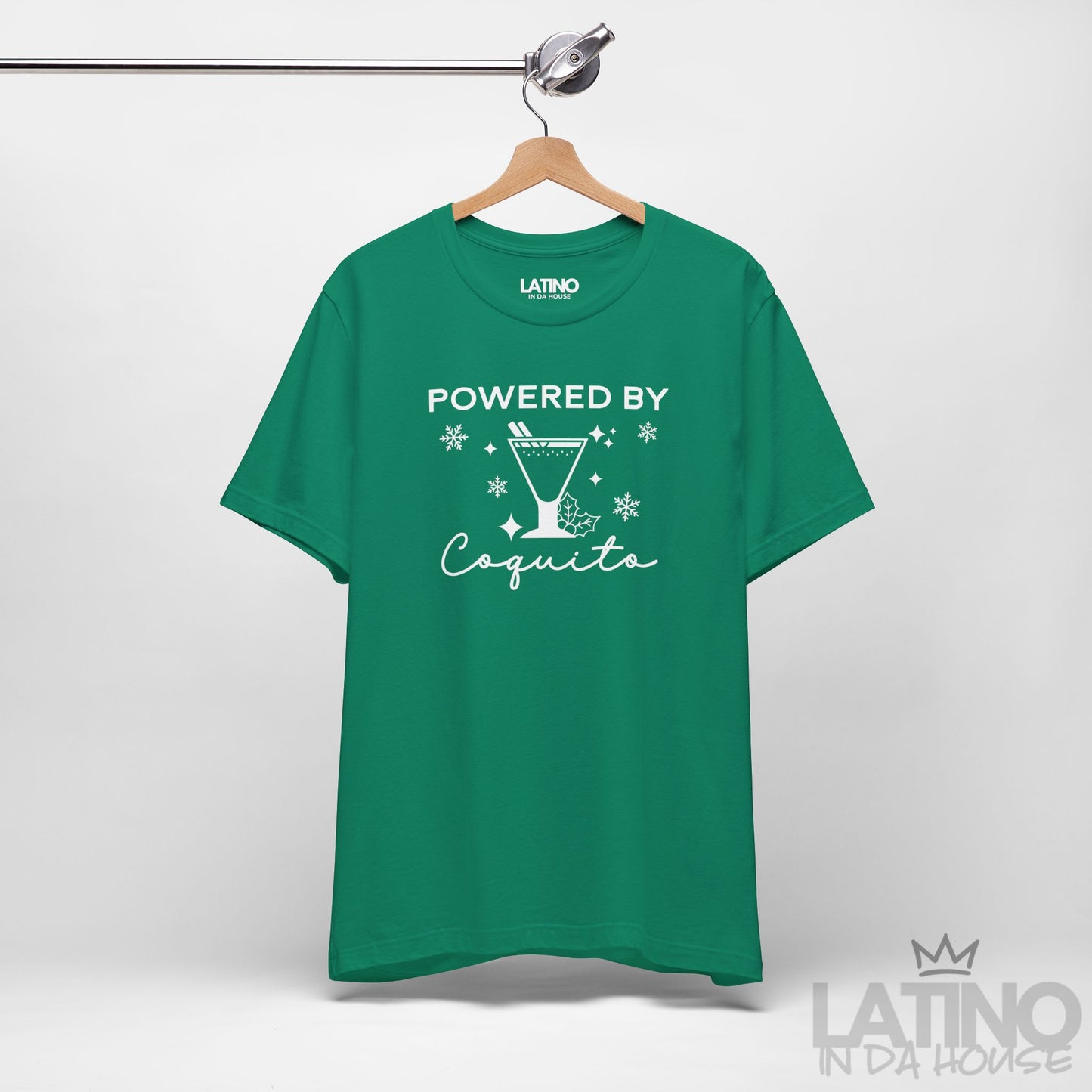 "Powered by Coquito" T-Shirt | Coquito Tee