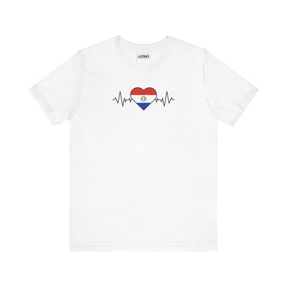 Paraguay Flag with Life-Line T-Shirt