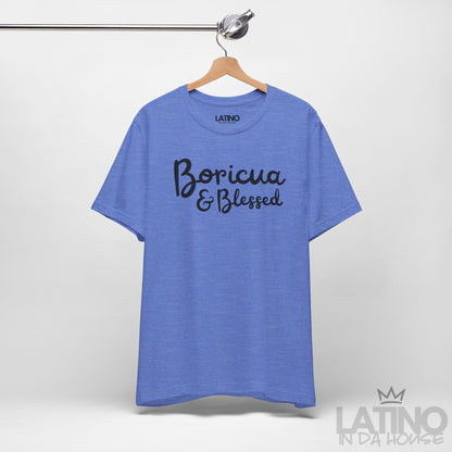 “Boricua & Blessed” T-Shirt | Boricua Tee