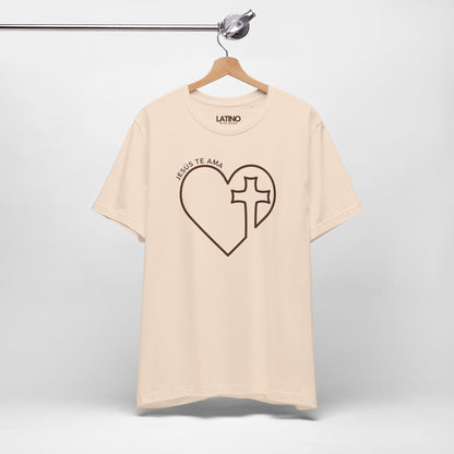 “Jesús Te Ama” T-Shirt | Cross Faith Tee