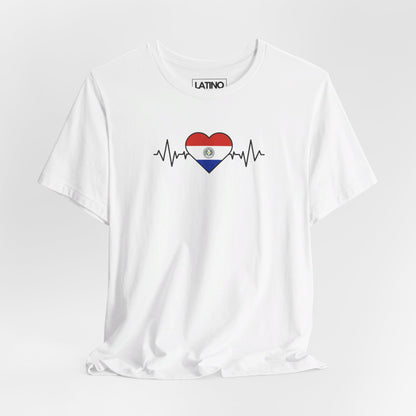 Paraguay Flag with Life-Line T-Shirt