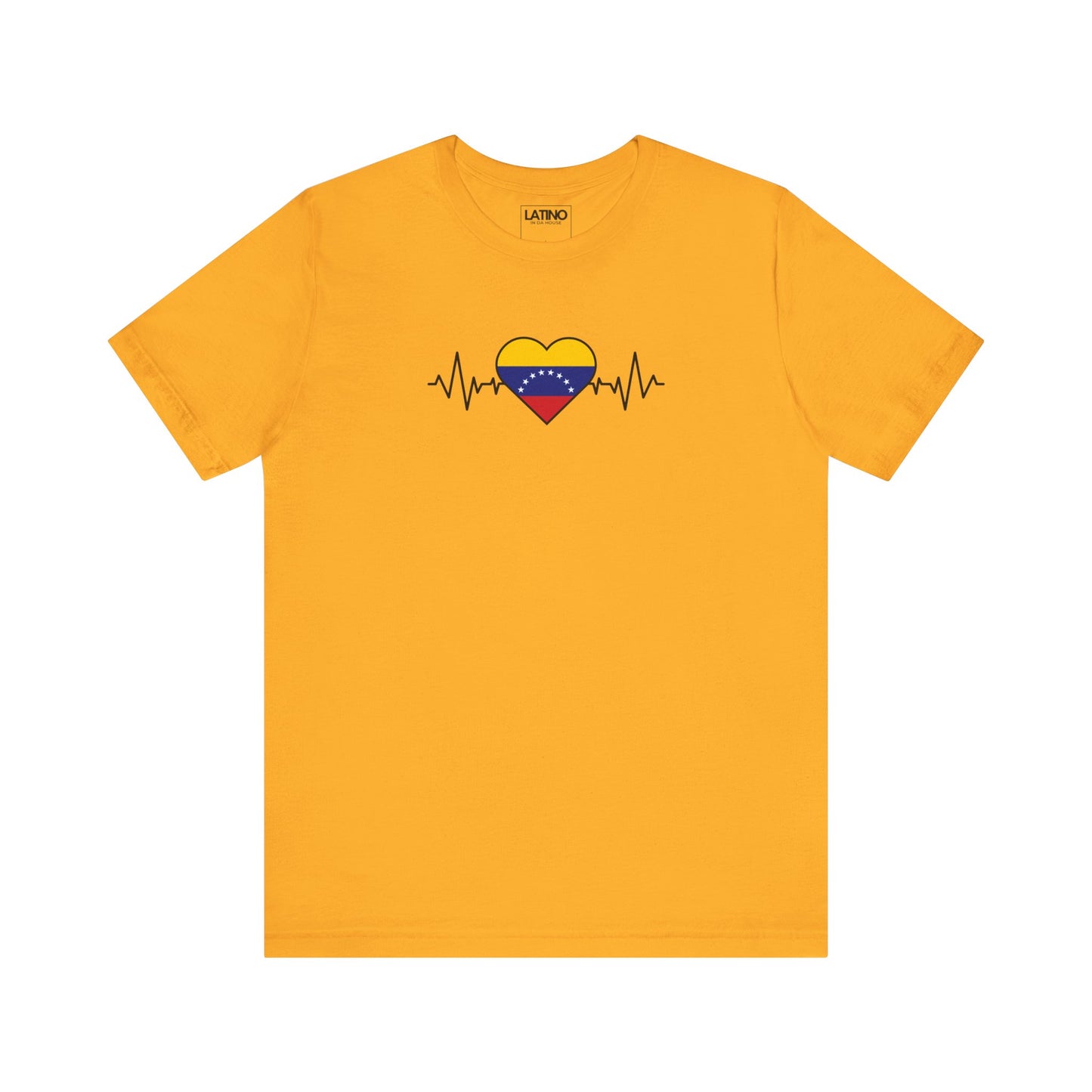 Venezuela Heart Flag Life-line T-Shirt