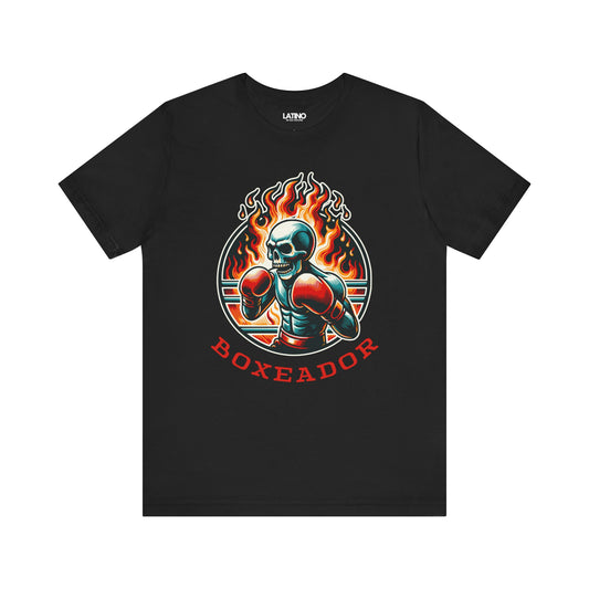 "Boxeador" Skull Fire T-Shirt