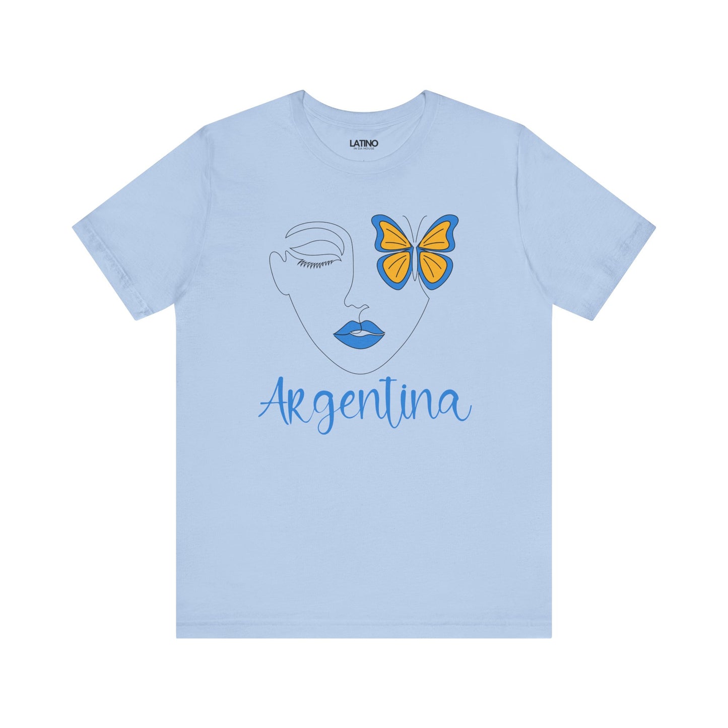 "Butterfly Argentina Face" T-Shirt