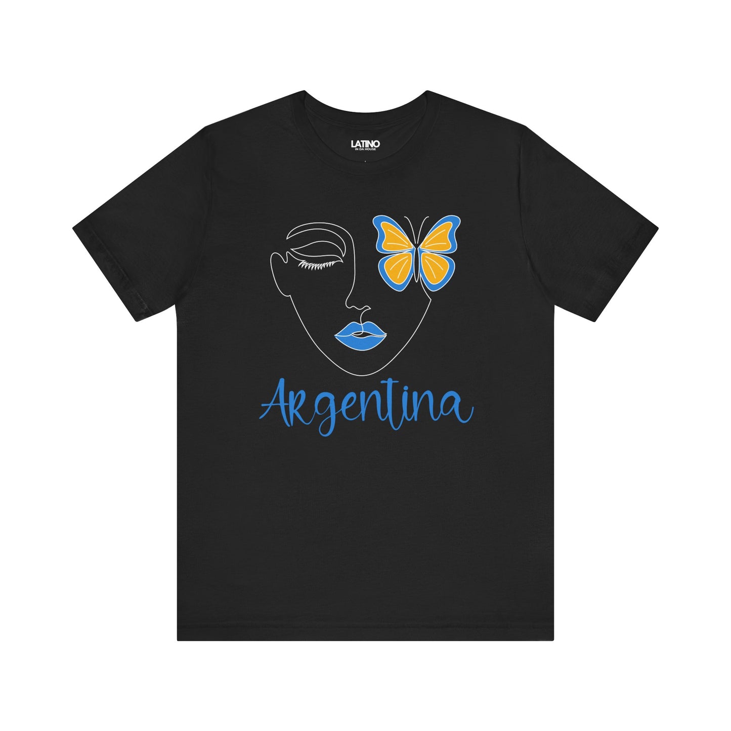 "Butterfly Argentina Face" T-Shirt