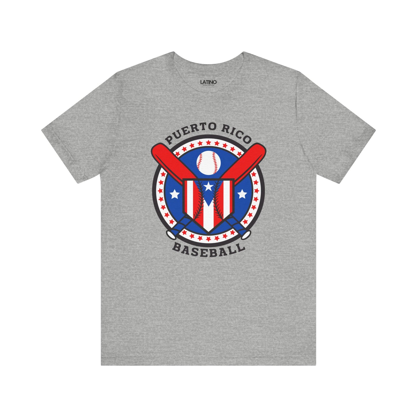 "Puerto Rico Baseball Flag" T-Shirt