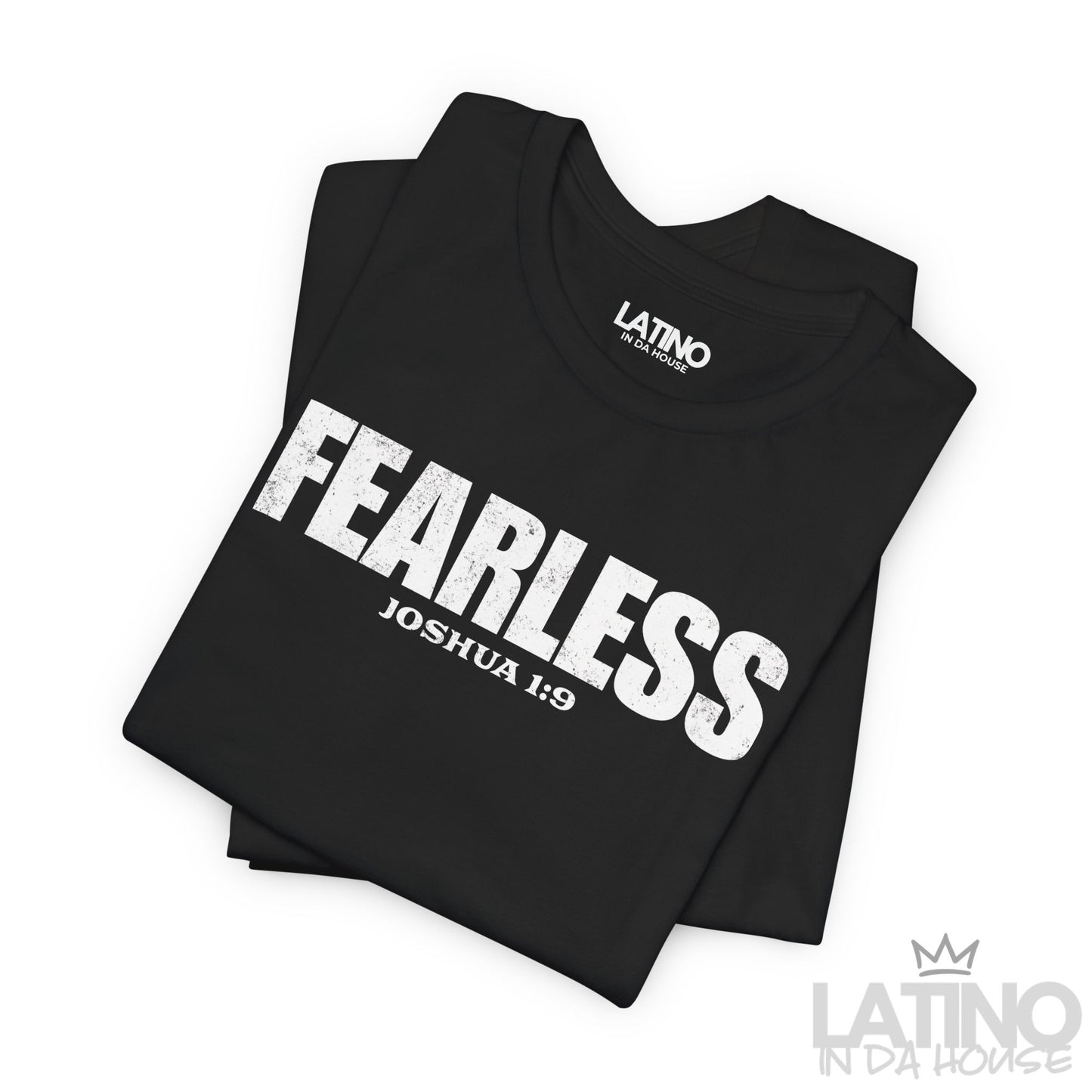 "FEARLESS" Joshua 1:9 T-shirt | Faith Tee