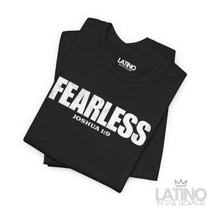 "FEARLESS" Joshua 1:9 T-shirt | Faith Tee