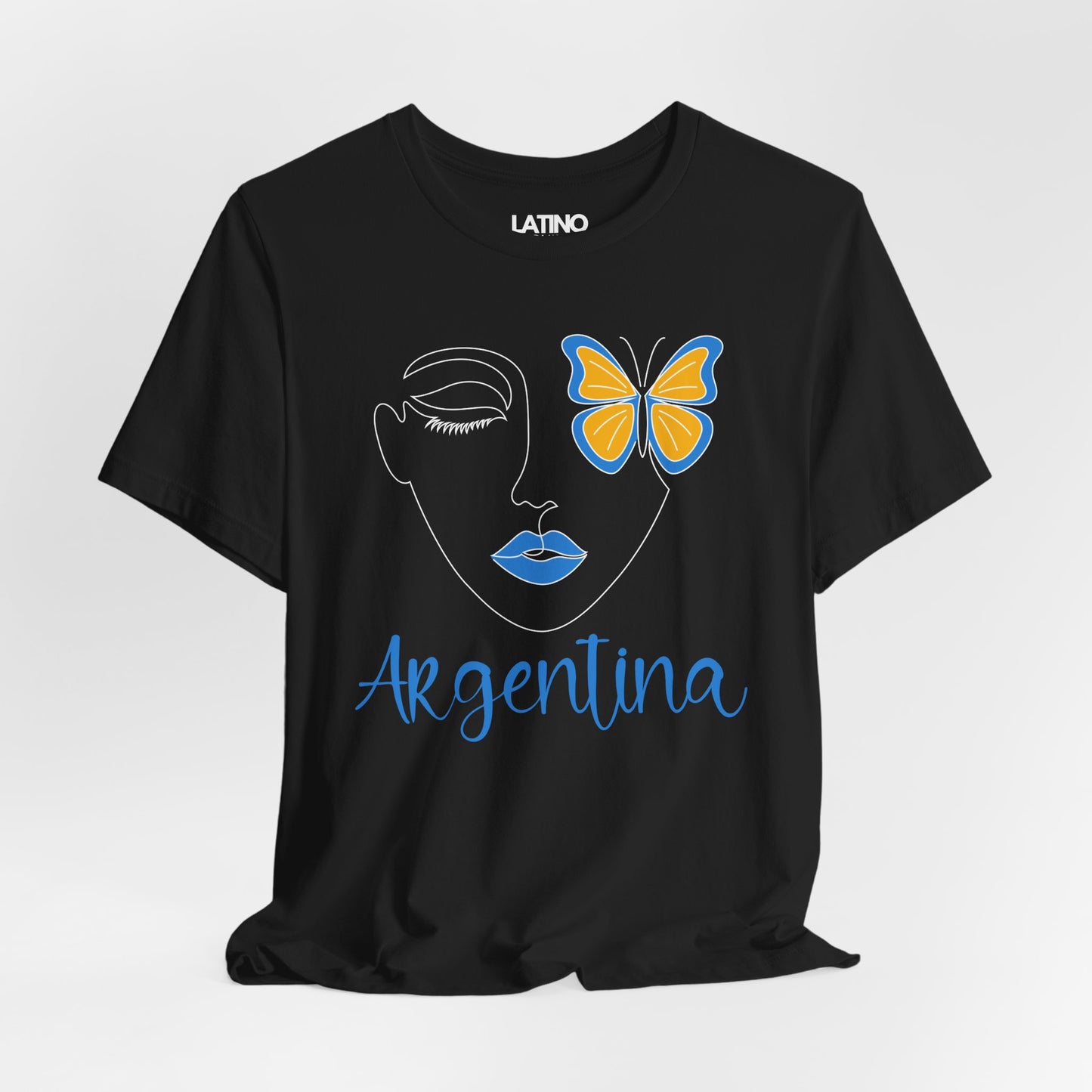 "Butterfly Argentina Face" T-Shirt