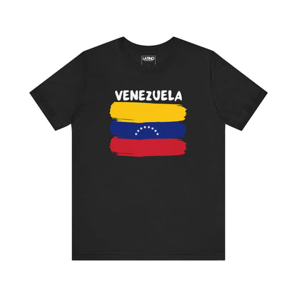 Venezuela Brush Grunge Flag T-Shirt