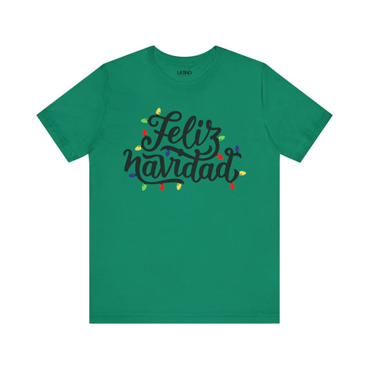 "Feliz Navidad" Holiday Lights T-Shirt