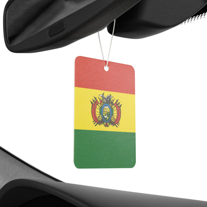 "Bolivia Flag" Car Air Freshener
