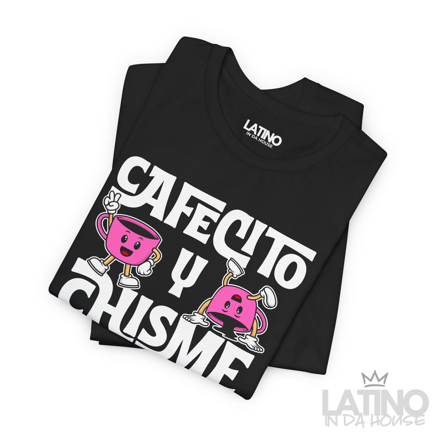 "Cafecito y Chisme" T-Shirt | Café Tee
