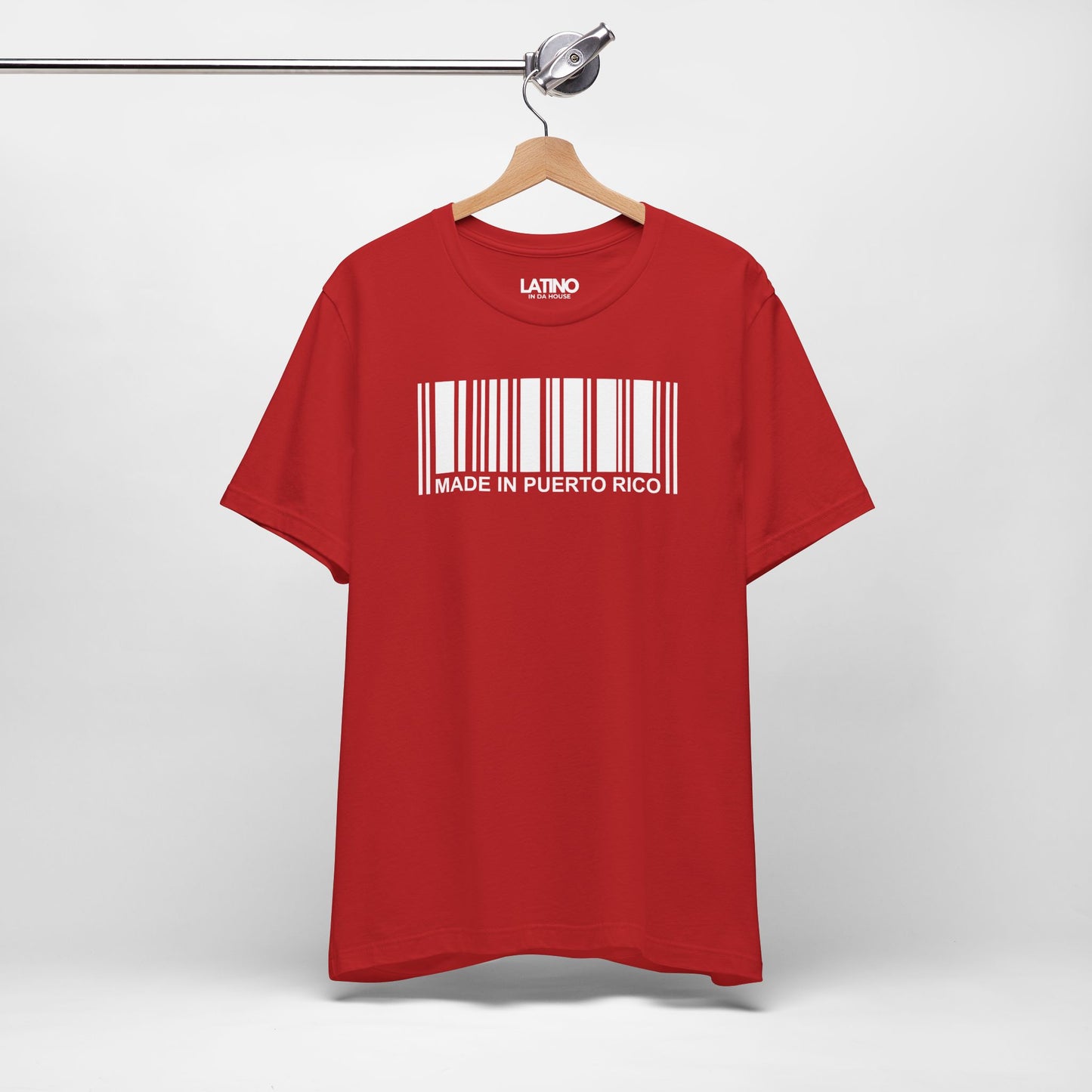 "Made in Puerto Rico” Barcode T-Shirt