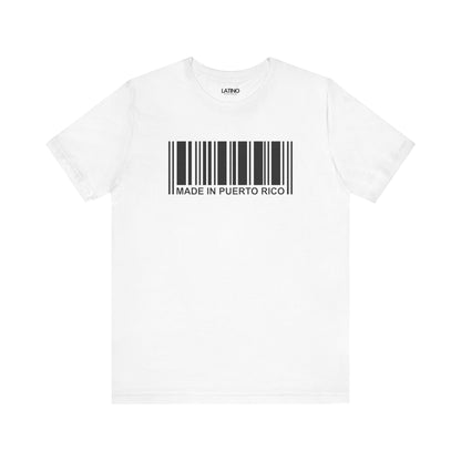 "Made in Puerto Rico Barcode" T-Shirt