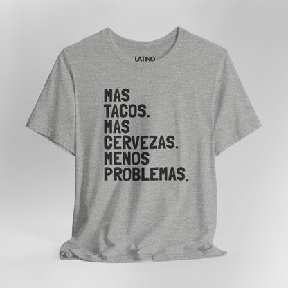 “Más Tacos Más Cervezas” T-Shirt | Taco