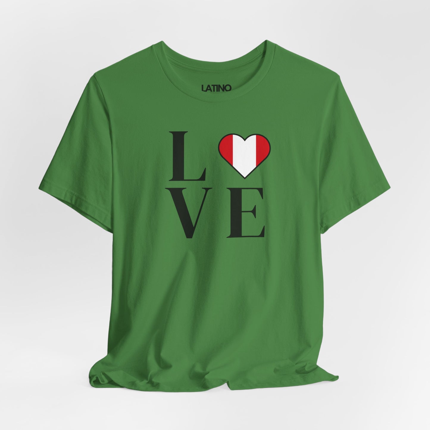 “LOVE” Heart Peru Flag T-ShIrt