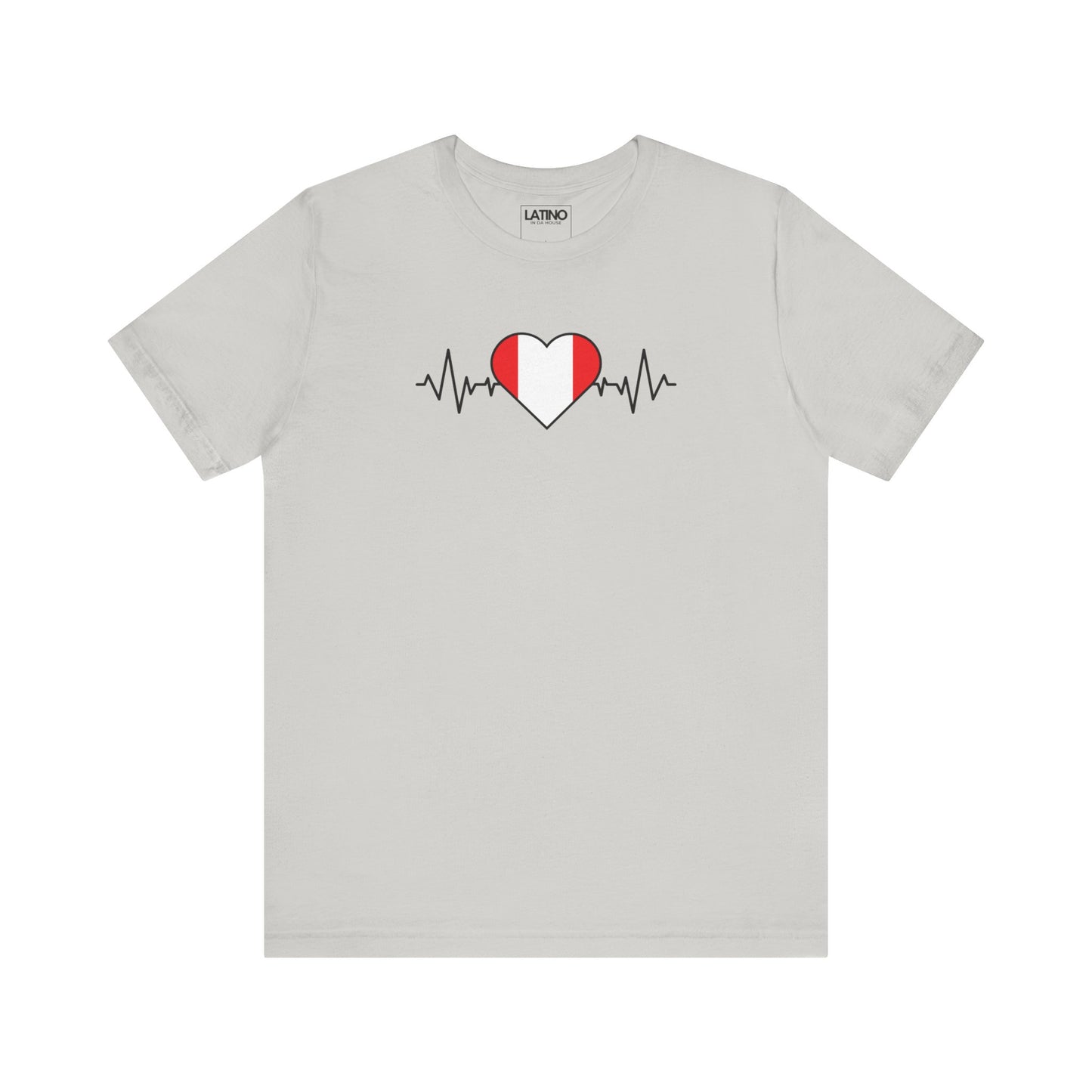 Peru Flag with Life-Line T-Shirt