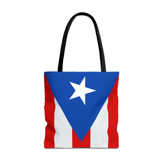 Puerto Rico Flag Tote Bag