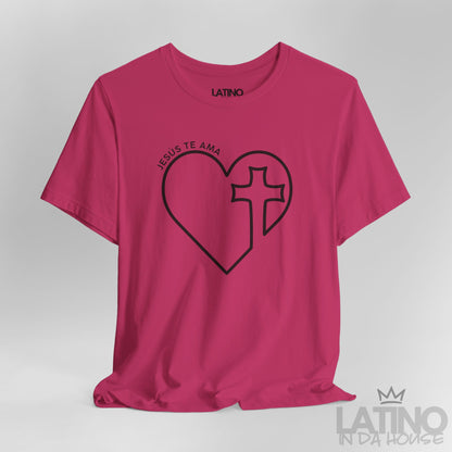 “Jesús Te Ama” T-Shirt | Cross Faith Tee