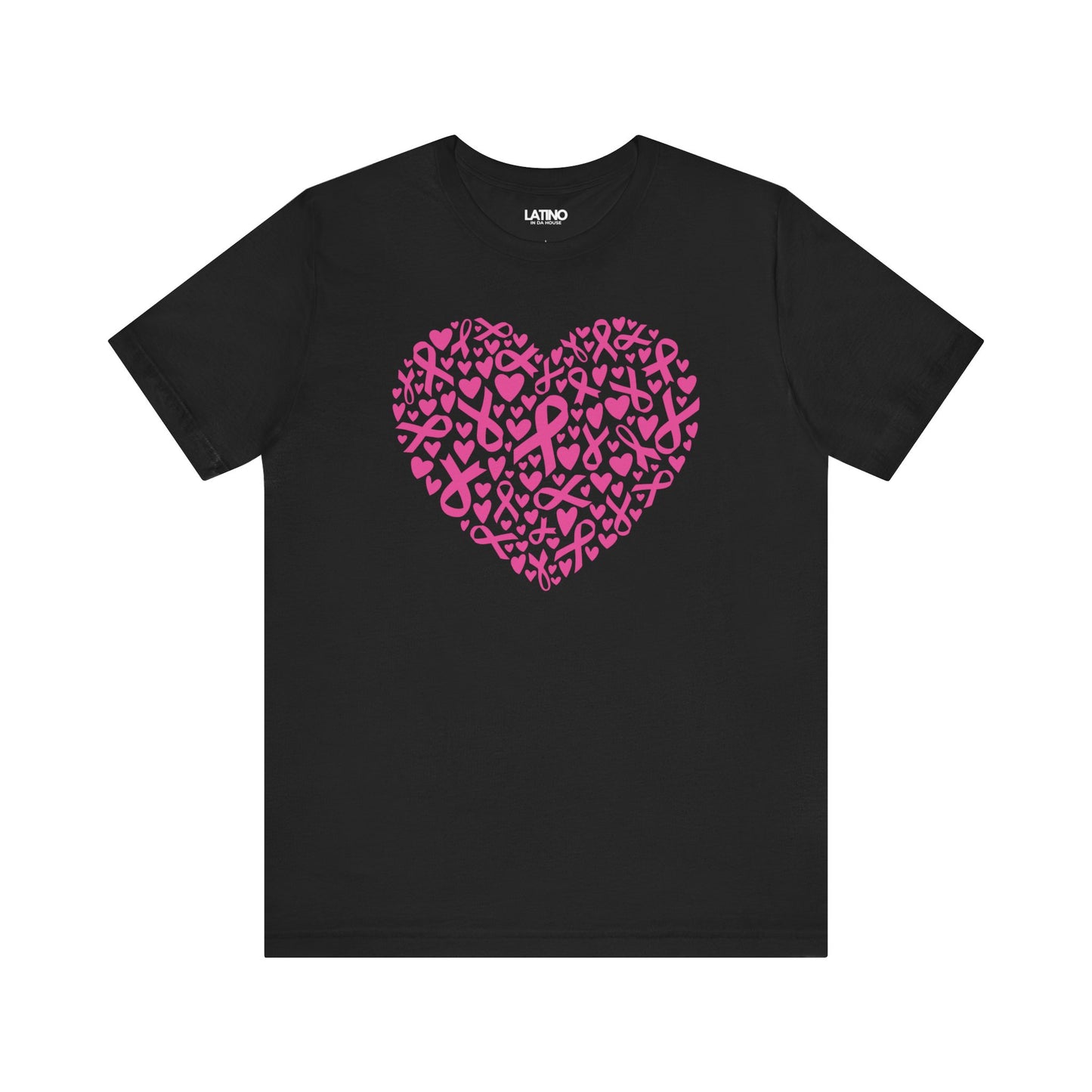 "Heart of Ribbons" Breast Cancer Awareness T-Shirt