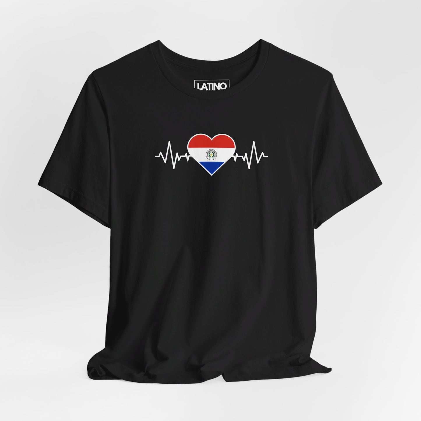 Paraguay Flag with Life-Line T-Shirt