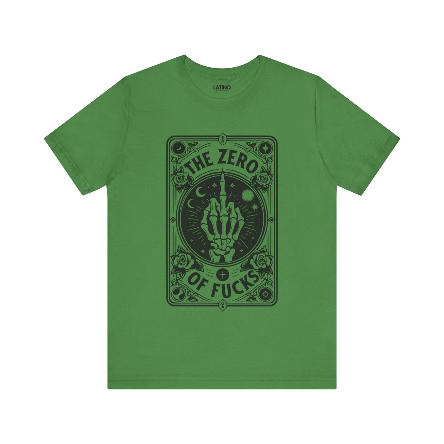 "The Zero of F*cks Tarot Card" T-Shirt