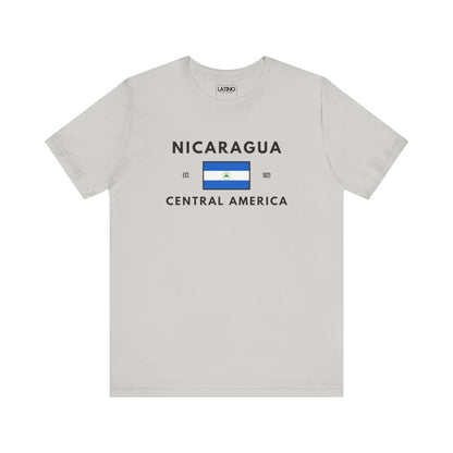 Nicaragua Central America Flag T-Shirt