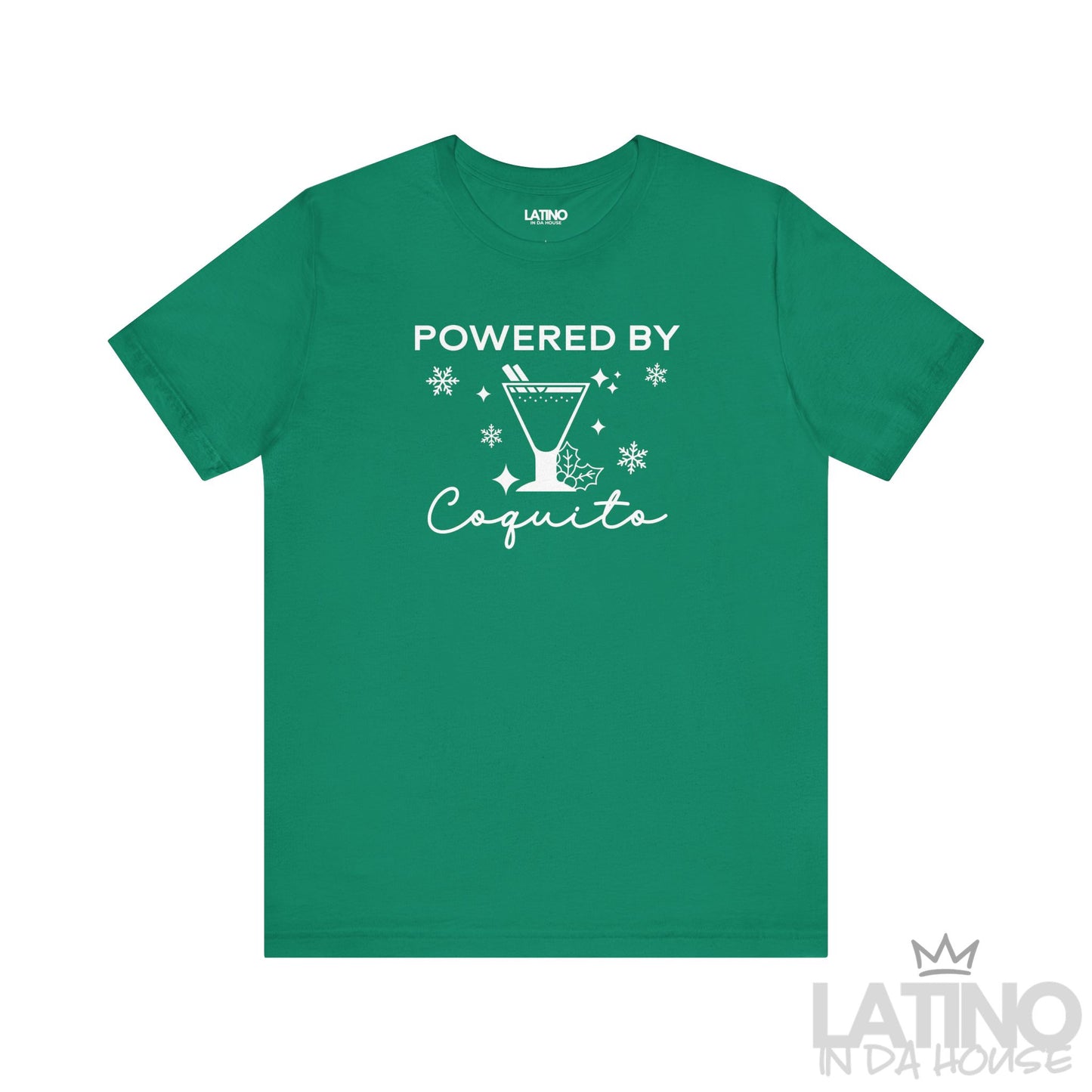 "Powered by Coquito" T-Shirt | Coquito Tee