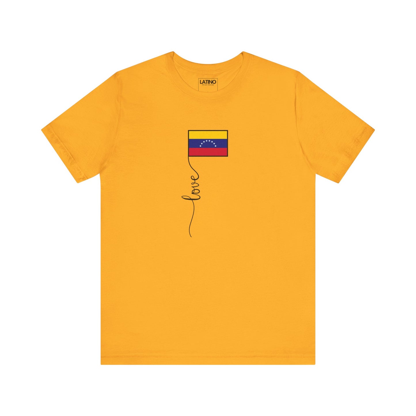 Venezuela Flag Love Script T-Shirt