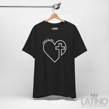 “Jesús Te Ama” T-Shirt | Cross Faith Tee