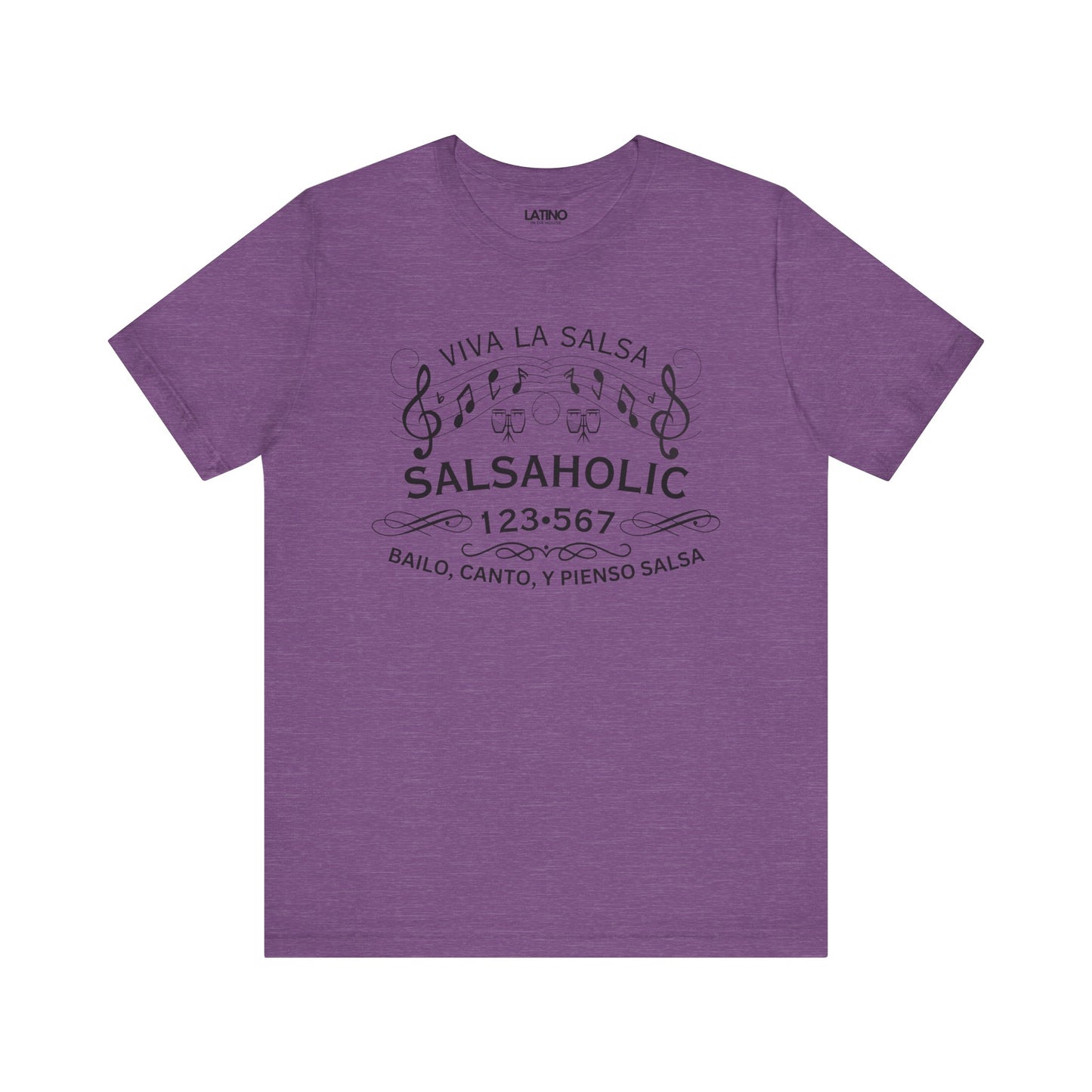 "Salsaholic" Heather T-Shirt Collection