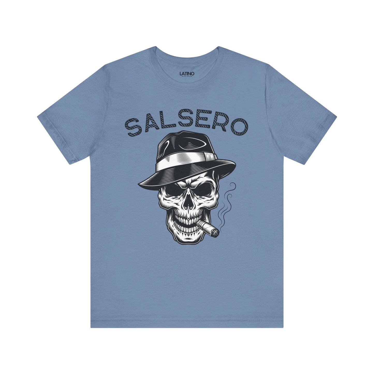 Salsero Skull in Fedora T-Shirt