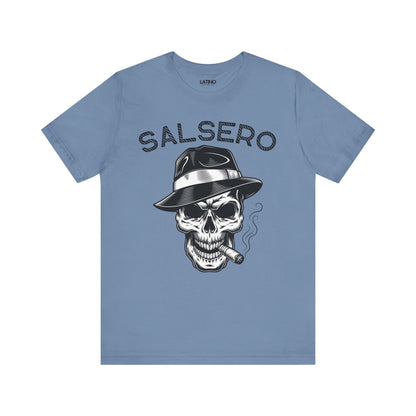 Salsero Skull in Fedora T-Shirt