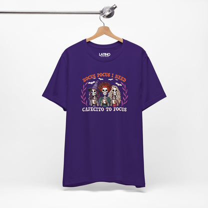 "Brujas" I Need Cafecito to Focus T-Shirt