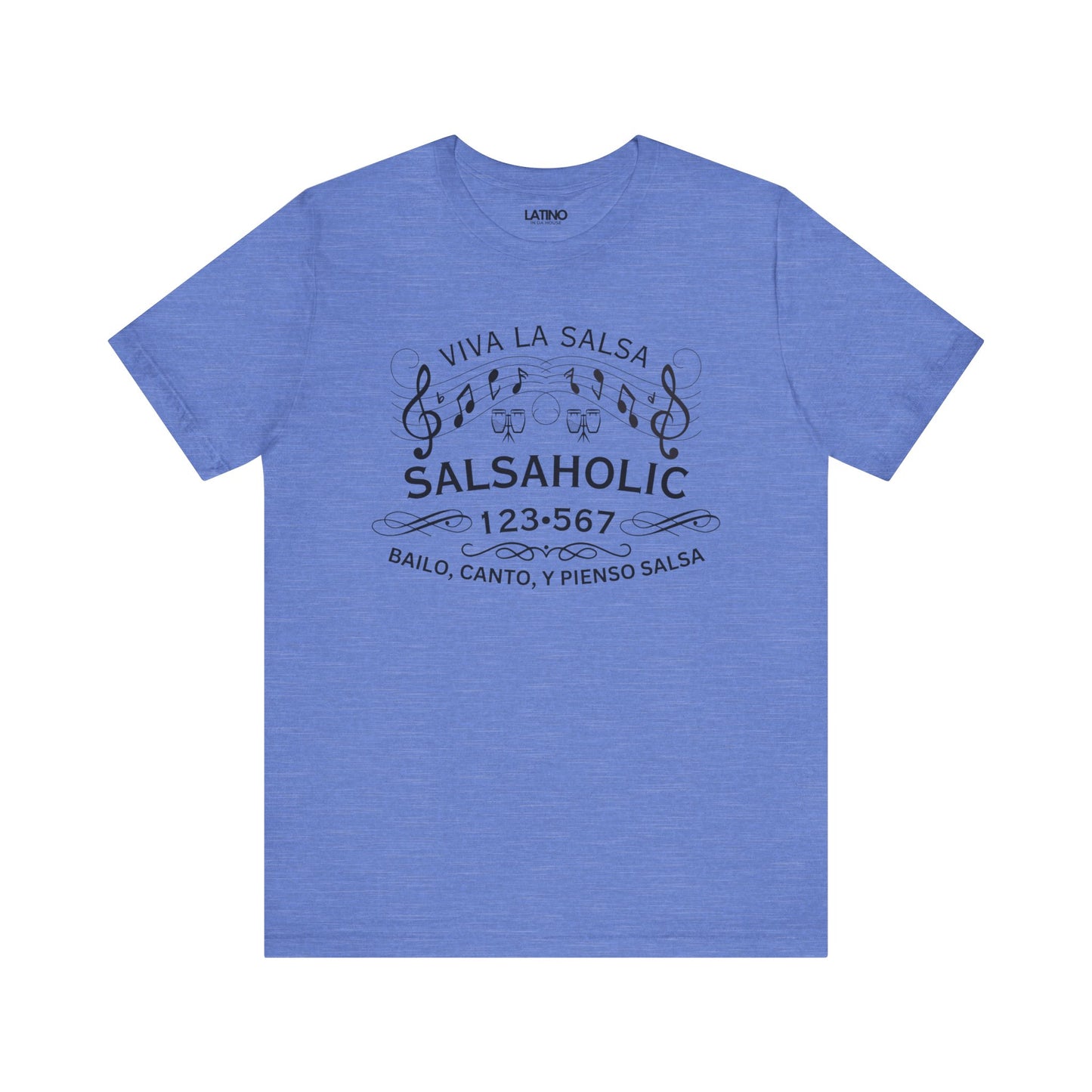 "Salsaholic" Heather T-Shirt Collection