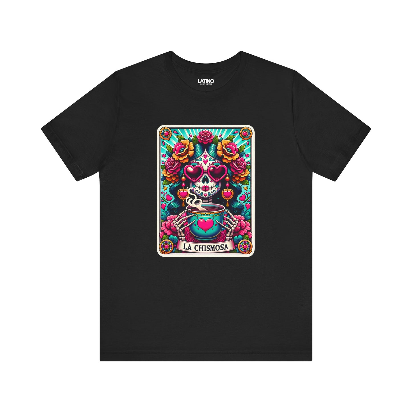 "La Chismosa Tarot Card" T-Shirt