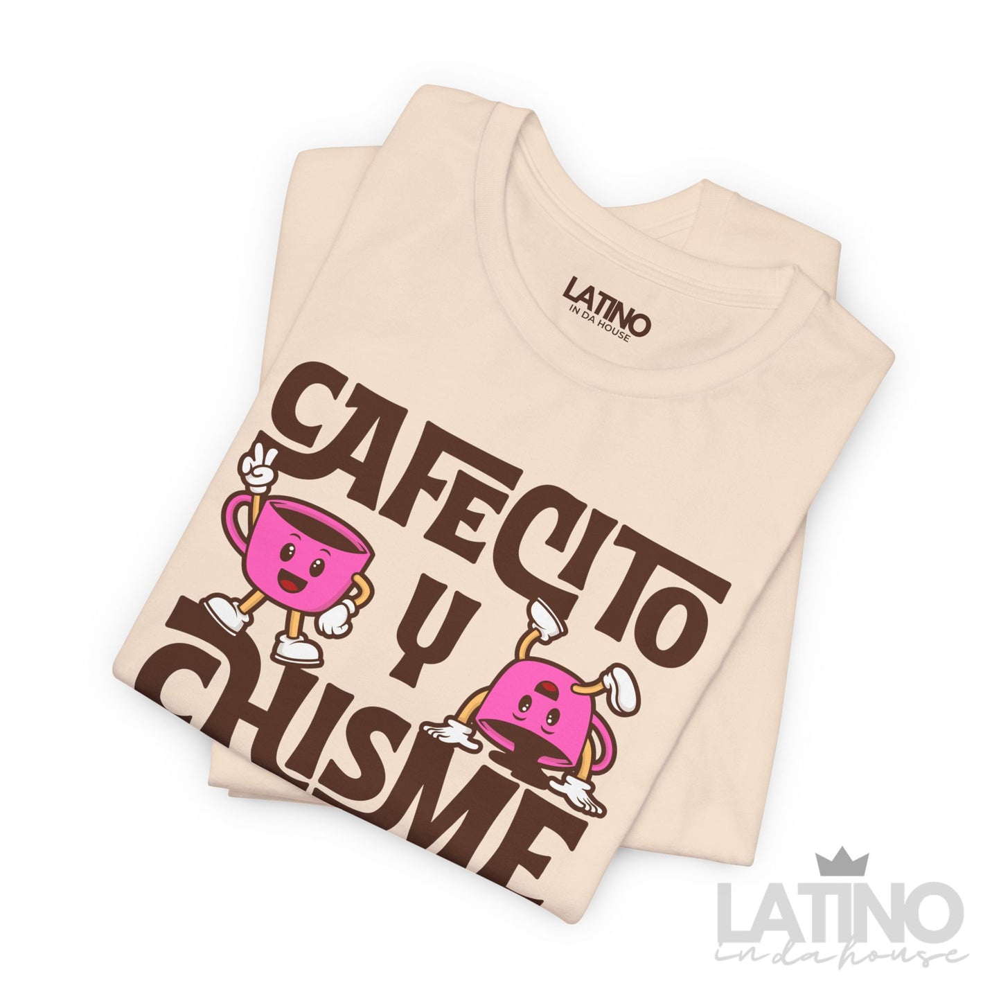 "Cafecito y Chisme" T-Shirt | Café Tee