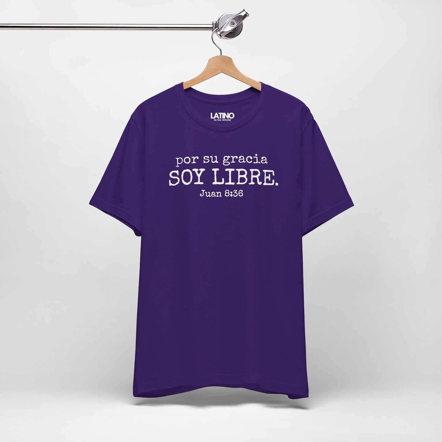 “Por Su Gracia Soy Libre” Faith T-Shirt
