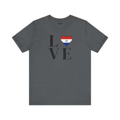 “LOVE” Heart Paraguay Flag T-ShIrt