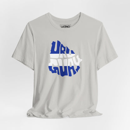 Uruguay Map Design T-Shirt