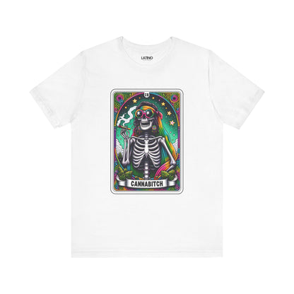 "Cannabitch Tarot Card" T-Shirt