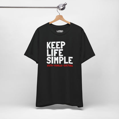 “Keep Life Simple” T-Shirt | Cultura Tee