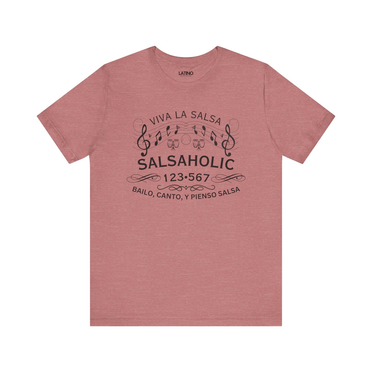 "Salsaholic" Heather T-Shirt Collection