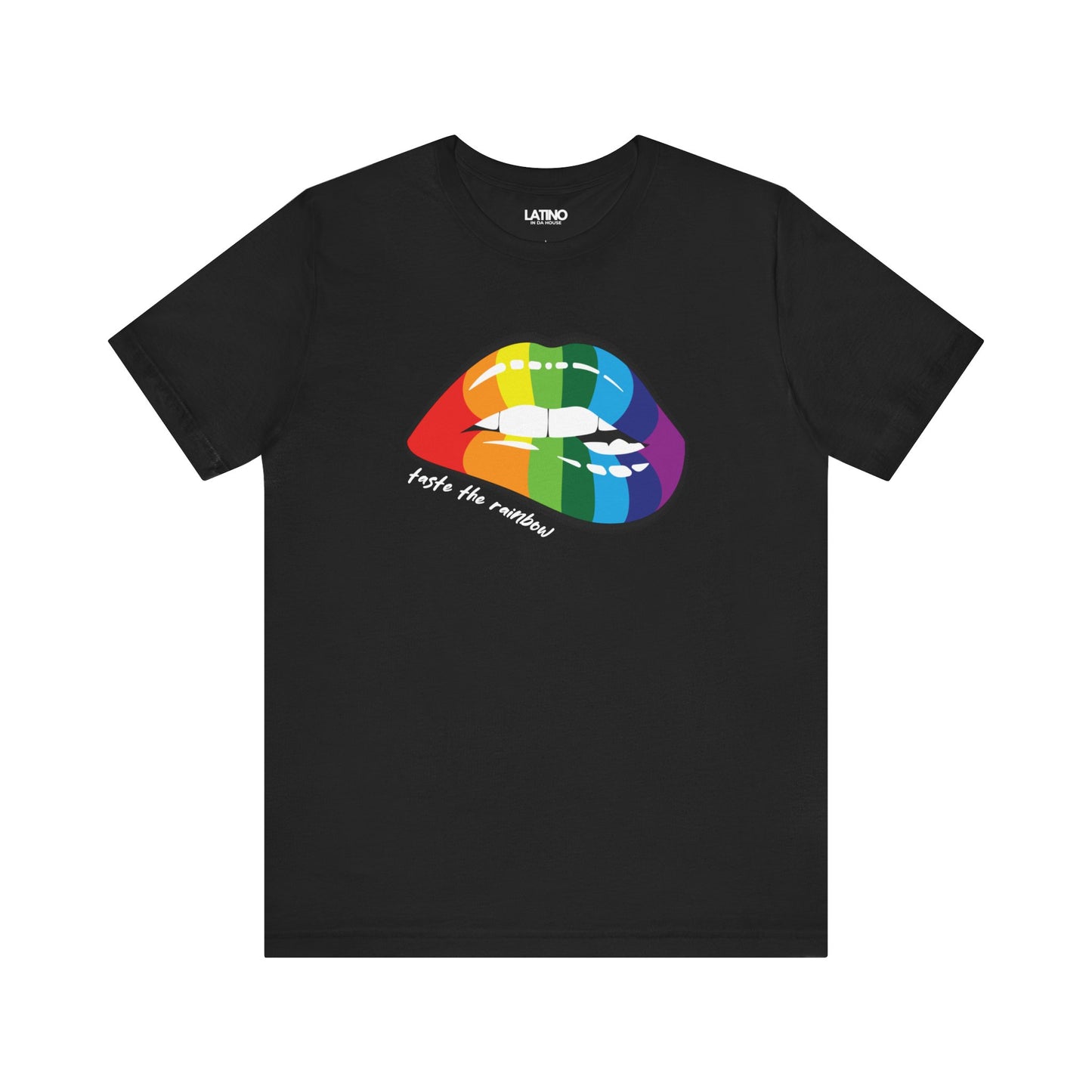 Taste the Rainbow Lips Gay Pride T-Shirt